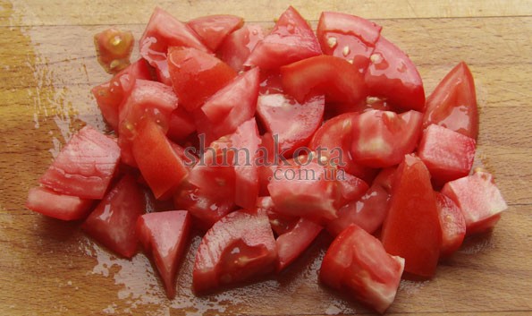 Нарізані помідори